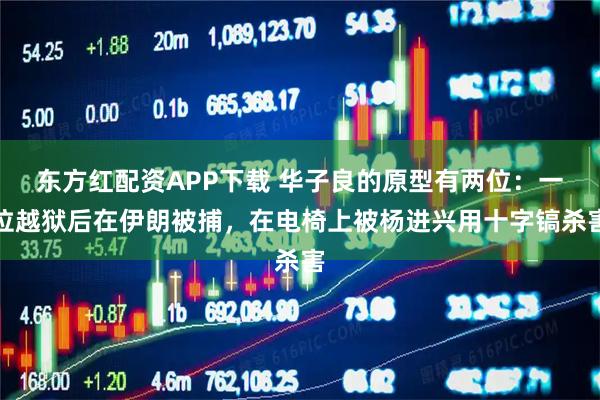 东方红配资APP下载 华子良的原型有两位:一位越狱后在伊朗被捕,在电椅上被杨进兴用十字镐杀害